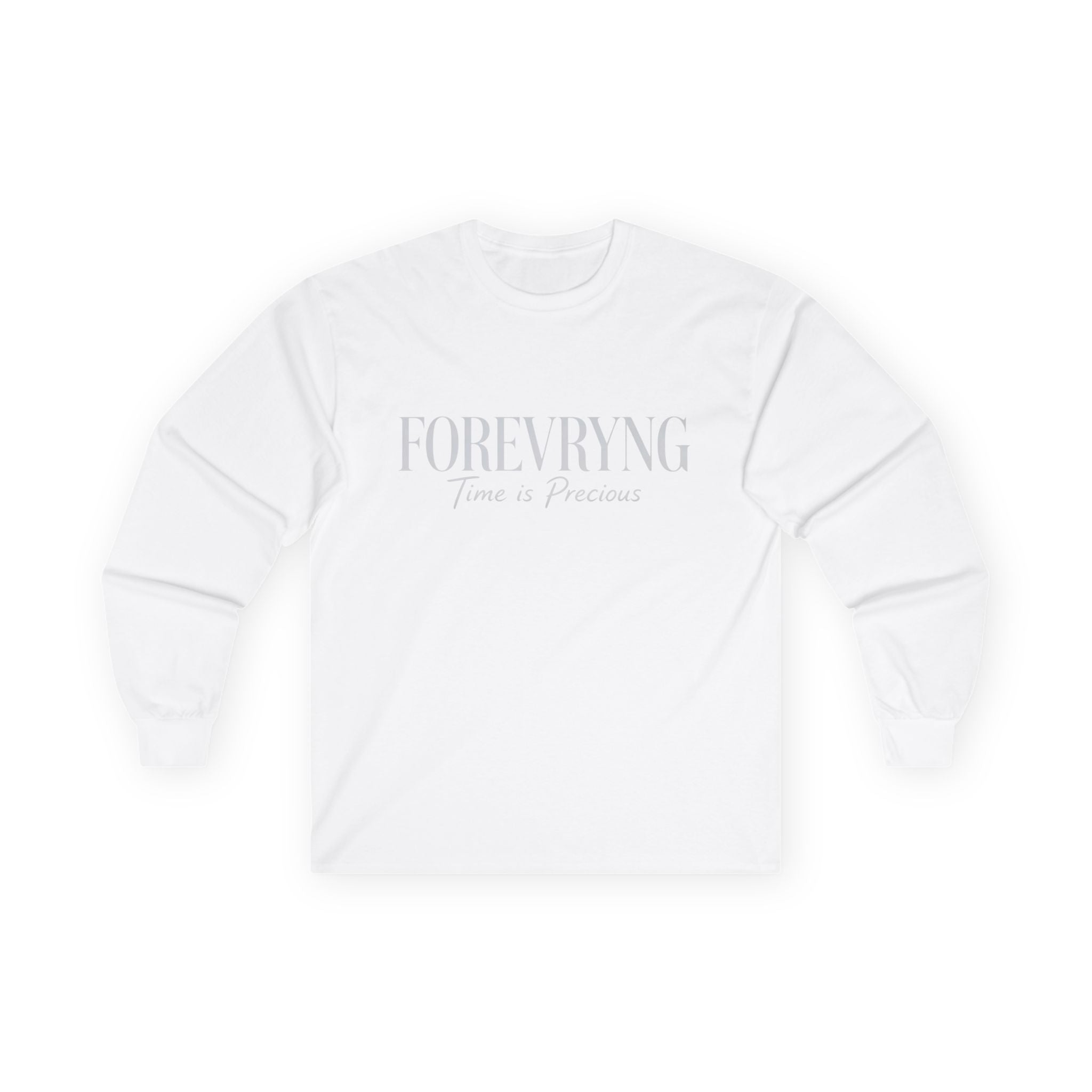 FOREVRYNG® Langarmshirt "FOREVRYNG – Time is Precious"