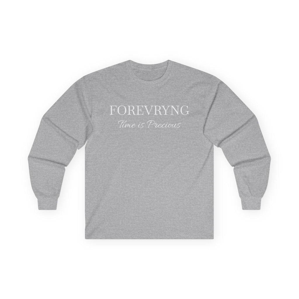 FOREVRYNG® Langarmshirt "FOREVRYNG – Time is Precious"
