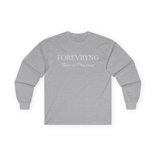 FOREVRYNG® Langarmshirt "FOREVRYNG – Time is Precious"