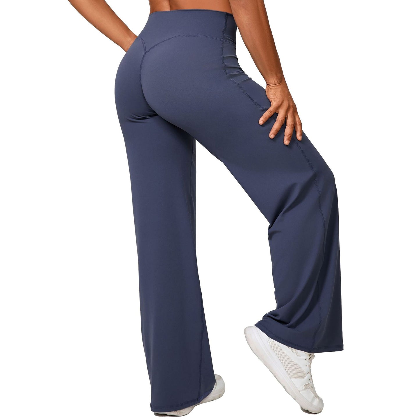 Comfortable High-Waisted Straight Leg Yoga Pants for Women eprolo