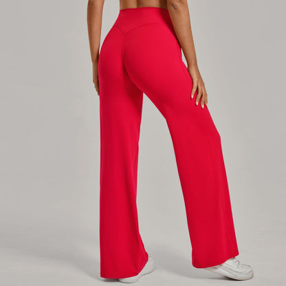Comfortable High-Waisted Straight Leg Yoga Pants for Women eprolo
