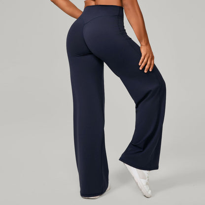 Comfortable High-Waisted Straight Leg Yoga Pants for Women eprolo