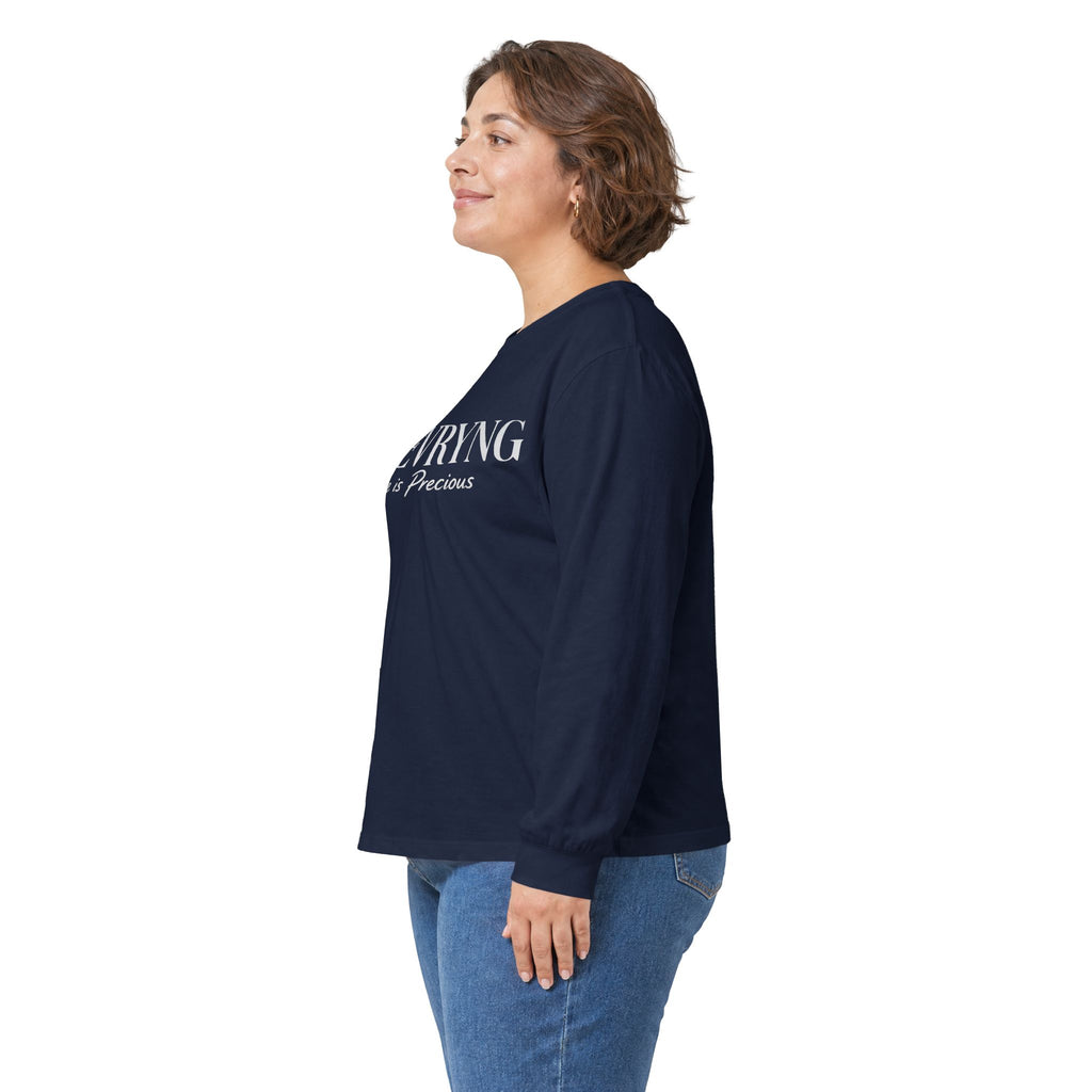 FOREVRYNG® Langarmshirt "FOREVRYNG – Time is Precious"