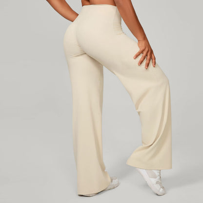Comfortable High-Waisted Straight Leg Yoga Pants for Women eprolo