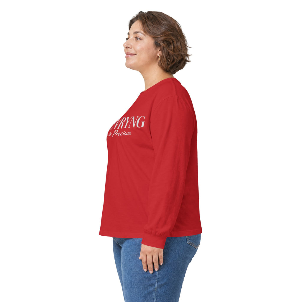 FOREVRYNG® Langarmshirt "FOREVRYNG – Time is Precious"