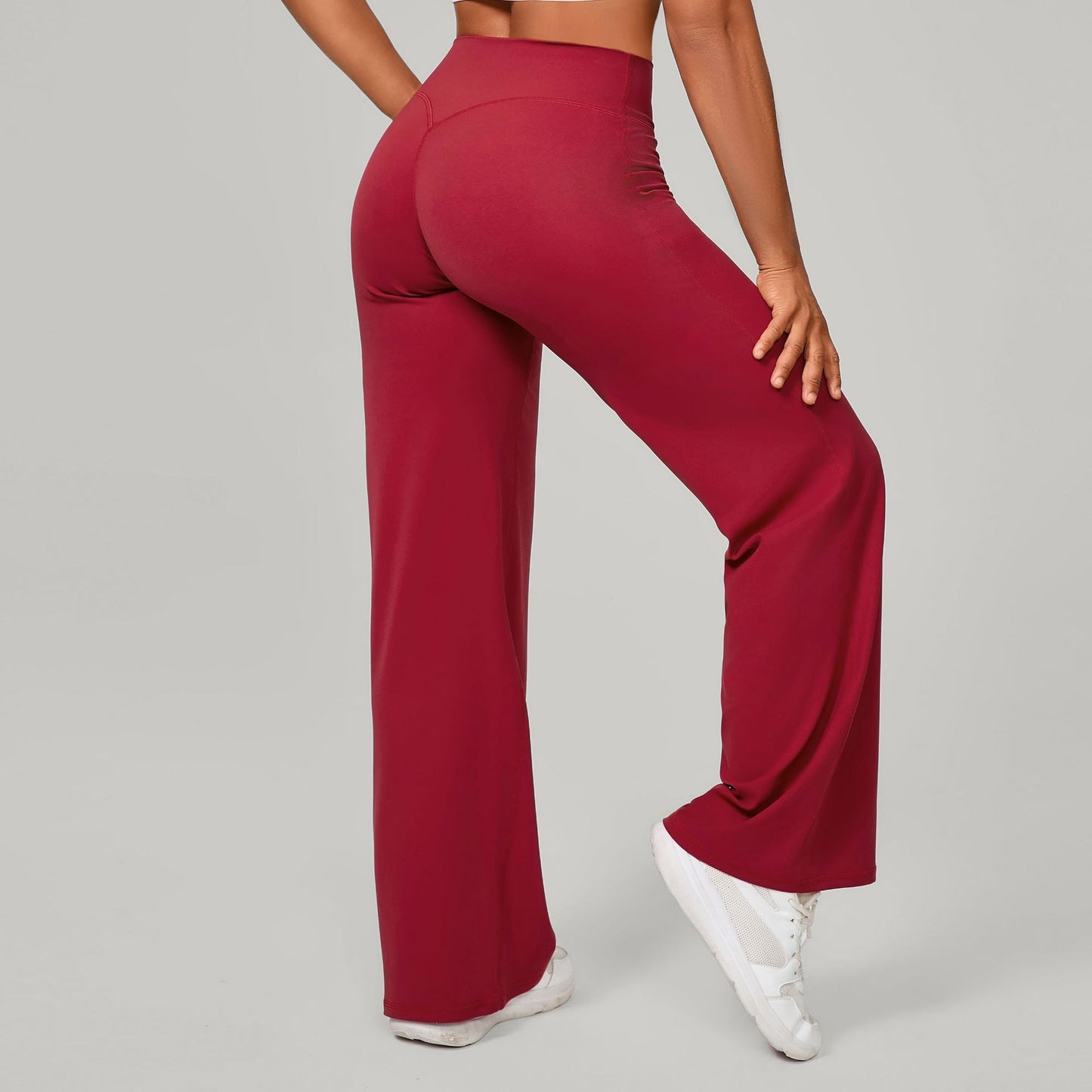 Comfortable High-Waisted Straight Leg Yoga Pants for Women eprolo