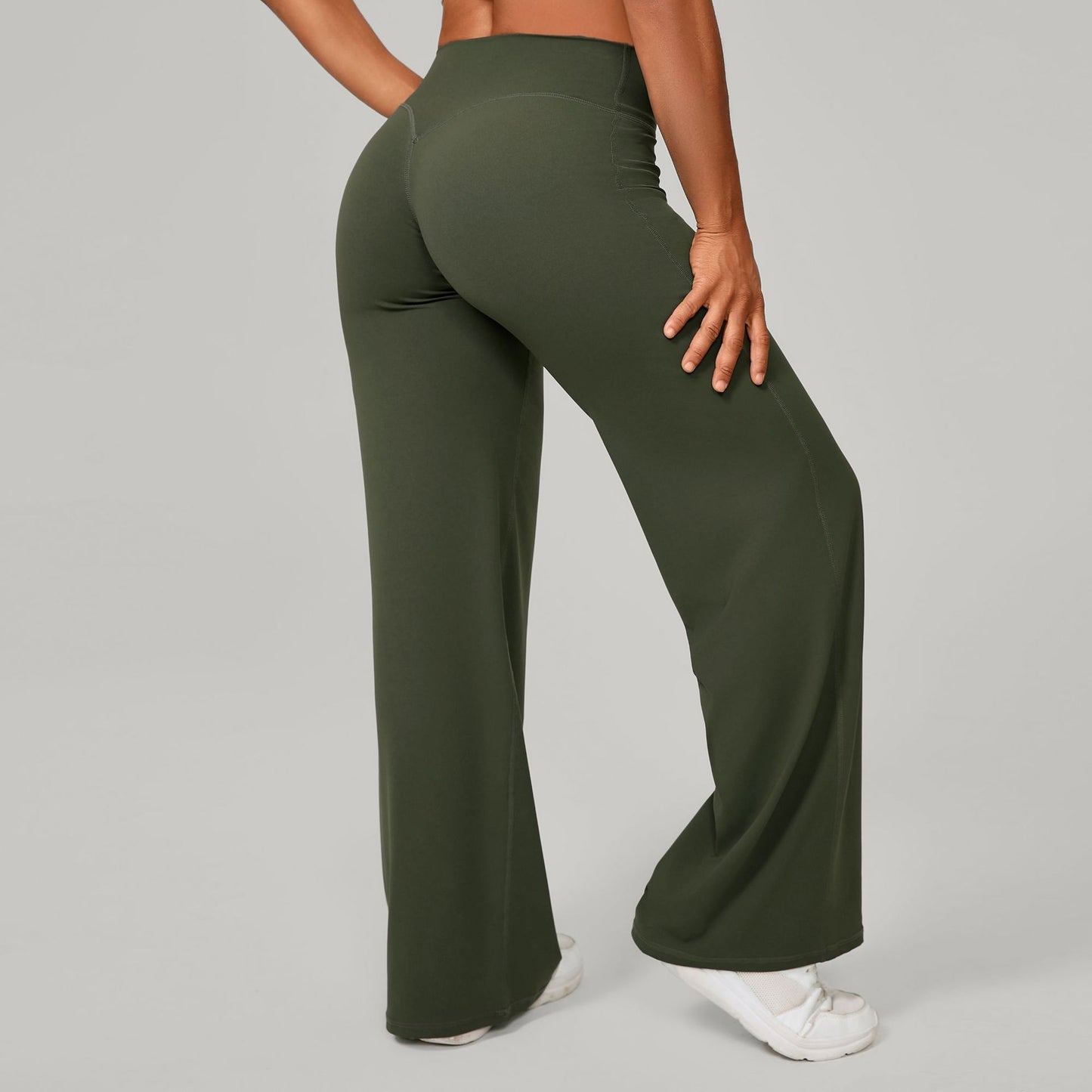 Comfortable High-Waisted Straight Leg Yoga Pants for Women eprolo