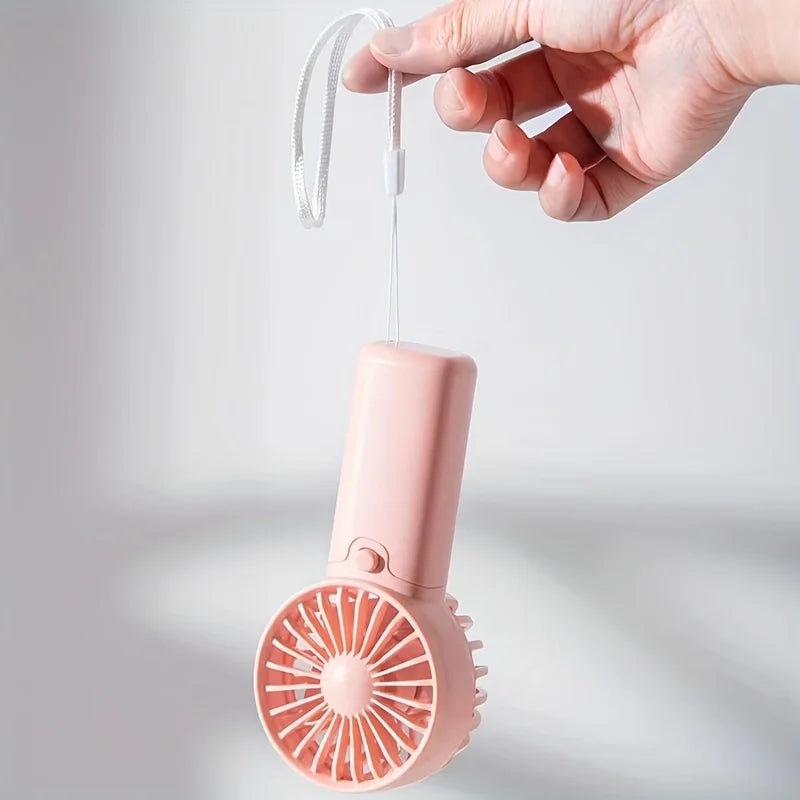 Mini Portable Fan, Lightweight Handheld Fan - Ideal for Office, Outdoor, Traveling (Requires AAA batteries, not included) FOREVRYNG ®